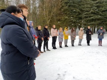 в с.Пригорское прошло возложение цветов к мемориалу- в память о миллионах павших во время Великой Отечественной войны - фото - 3